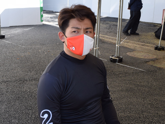 戦い終わって写真
