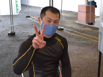 戦い終わって写真