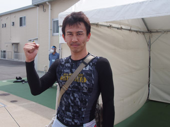 戦い終わって写真