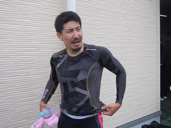 戦い終わって写真