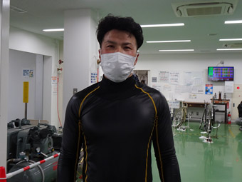戦い終わって写真
