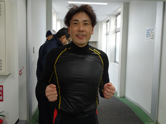 戦い終わって写真