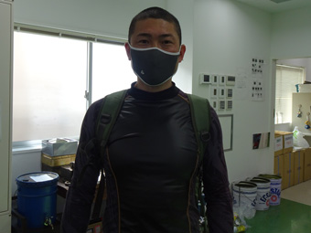 戦い終わって写真