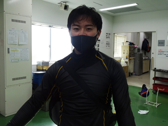 戦い終わって写真