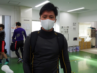 戦い終わって写真