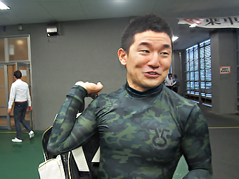 戦い終わって写真