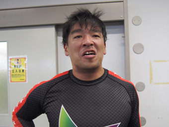 戦い終わって写真