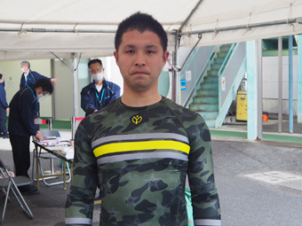 戦い終わって写真