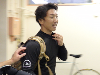 戦い終わって写真