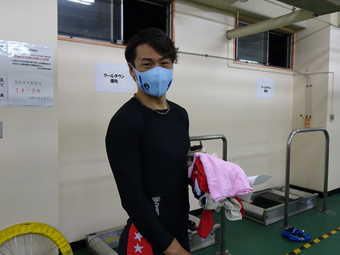 戦い終わって写真