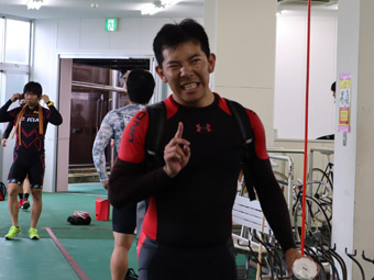 戦い終わって写真