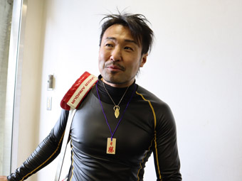 戦い終わって写真