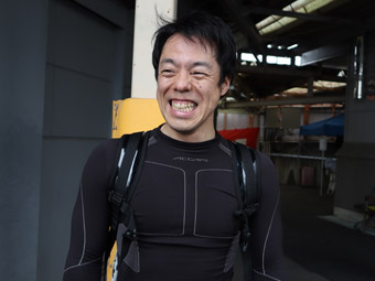 戦い終わって写真
