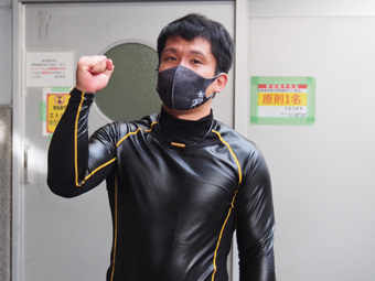 戦い終わって写真