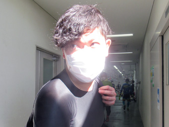 戦い終わって写真