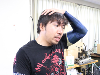 戦い終わって写真