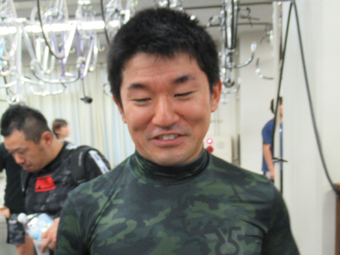 戦い終わって写真