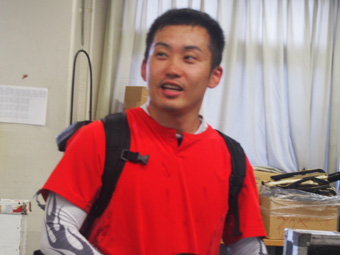 戦い終わって写真