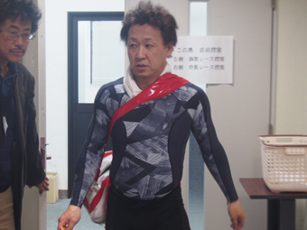 戦い終わって写真