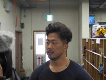 戦い終わって写真