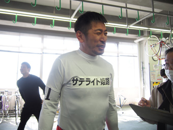 戦い終わって写真