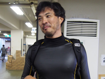 戦い終わって写真