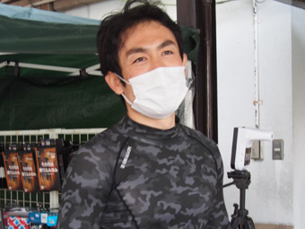 戦い終わって写真