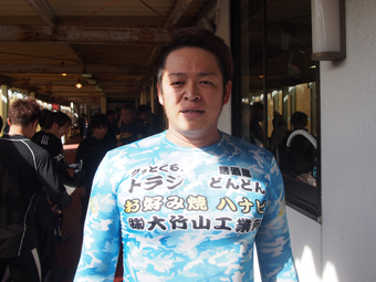戦い終わって写真