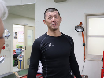 戦い終わって写真