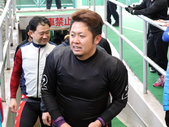 戦い終わって写真
