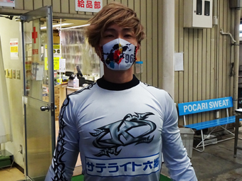 戦い終わって写真