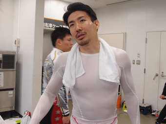戦い終わって写真