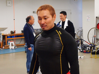 戦い終わって写真