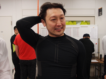 戦い終わって写真