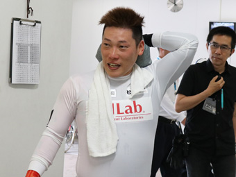 戦い終わって写真