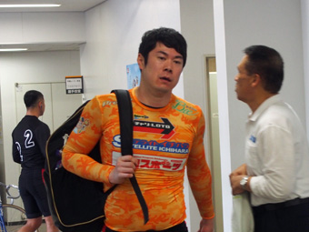 戦い終わって写真