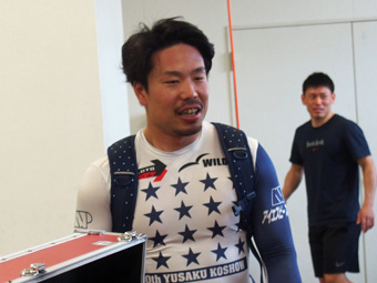 戦い終わって写真