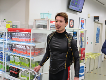 戦い終わって写真