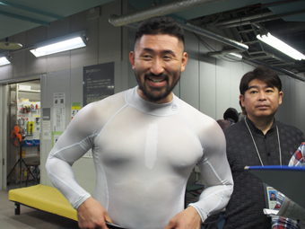 戦い終わって写真