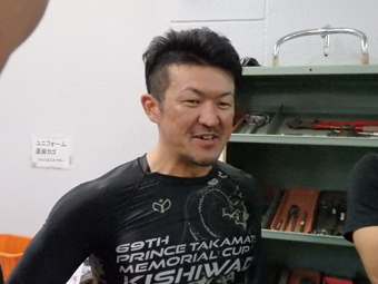 戦い終わって写真