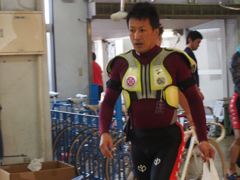 戦い終わって写真