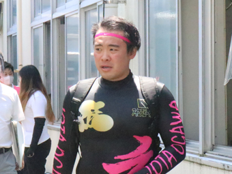 戦い終わって写真