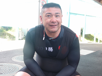 戦い終わって写真