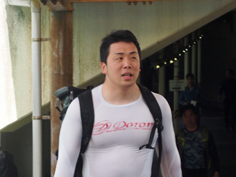 戦い終わって写真