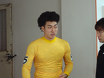 戦い終わって写真