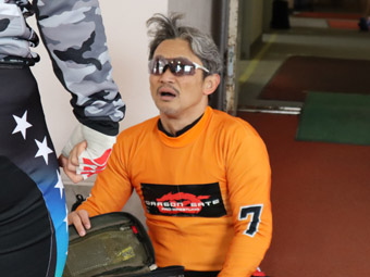 戦い終わって写真