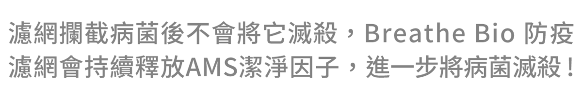 BRISE C260 強效抗菌前置濾網 (Breathe Bio) - asset 224888 image big