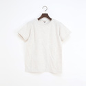 ユニセックス DIZZ クルーネックTシャツ SNOW MELANGE