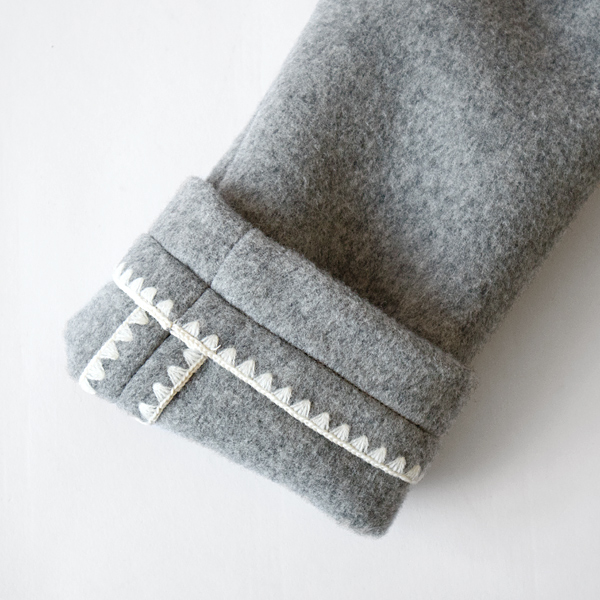 【別注】ハマグリコート GREY-BROWN （ダッフルコート）