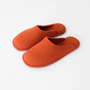 WOOL SLIPPER SANDY ARANCIO